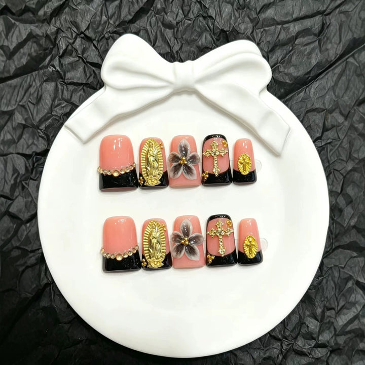 Decorative Artisan Press-On Nail Art Set