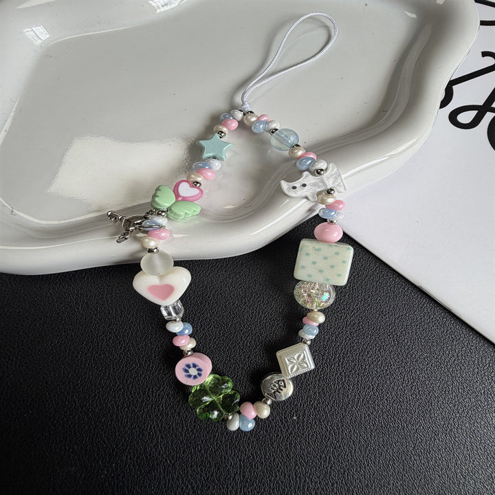 Decorative Beaded Charm Necklace Stornfield 1790135825