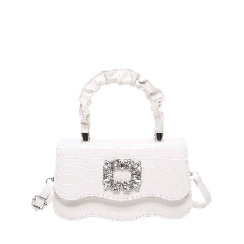 Glamorous Crocodile Texture Evening Handbag Stornfield