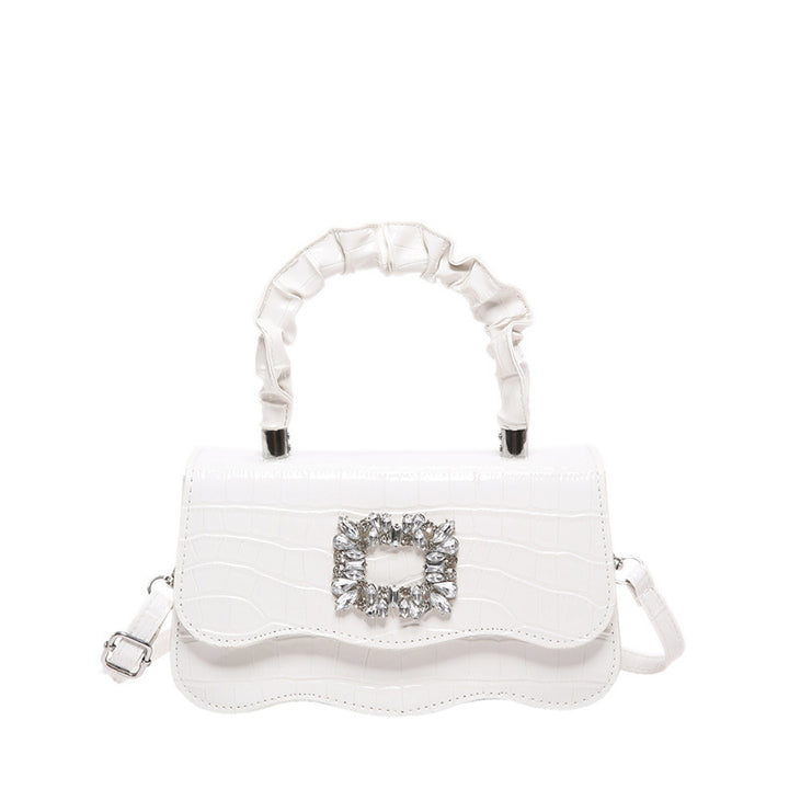 Glamorous Crocodile Texture Evening Handbag Stornfield