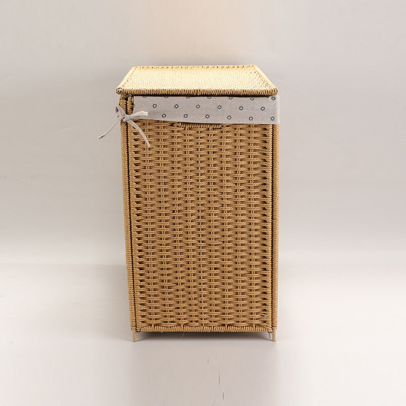 Handwoven Rectangular Storage Basket Stornfield