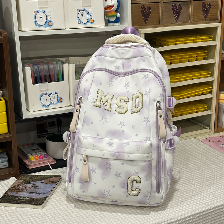 Stylish Graphic Print School Backpack Stornfield