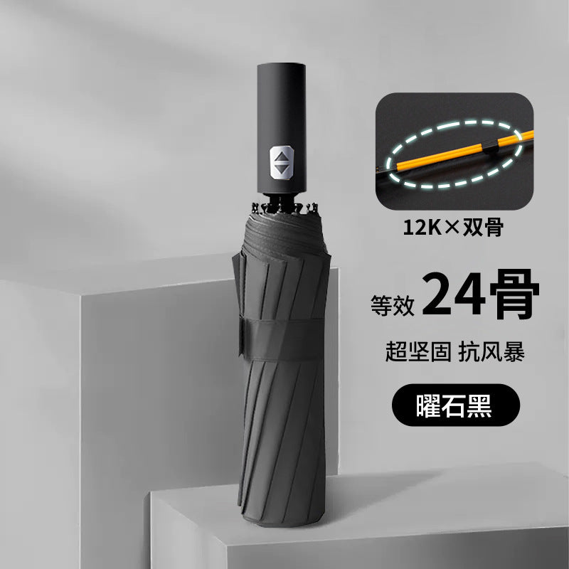 Ladies wind and rain protection umbrella with advanced double structure design Stornfield