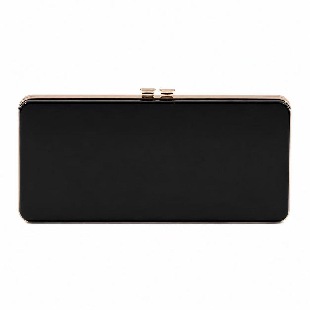 Elegant Structured Box Clutch