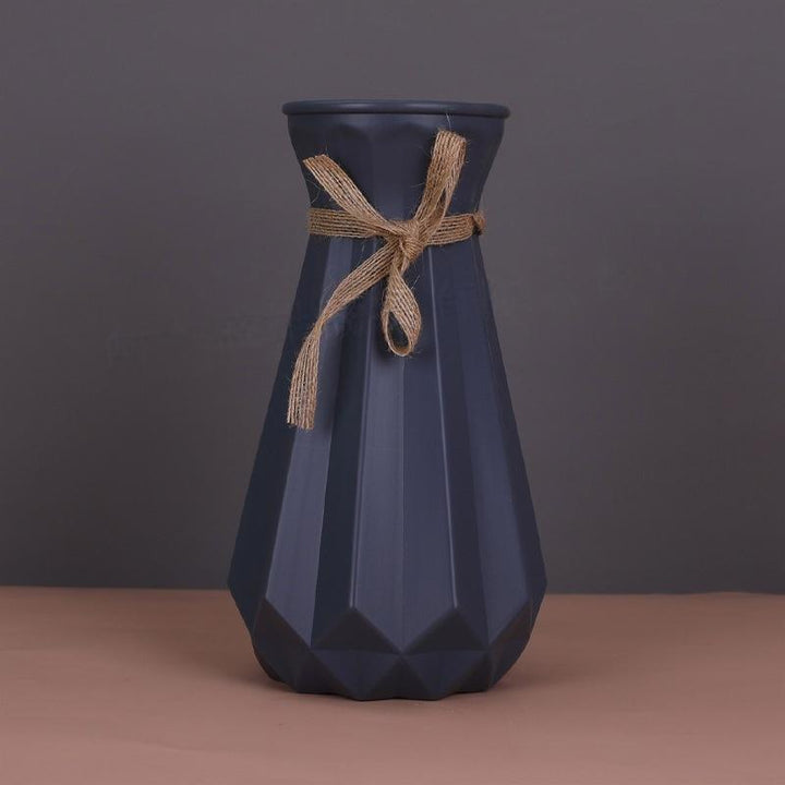 Textured Geometric Decorative Flower Vase Stornfeild