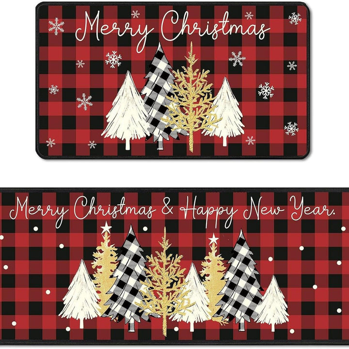 Festive Holiday-Themed Doormat