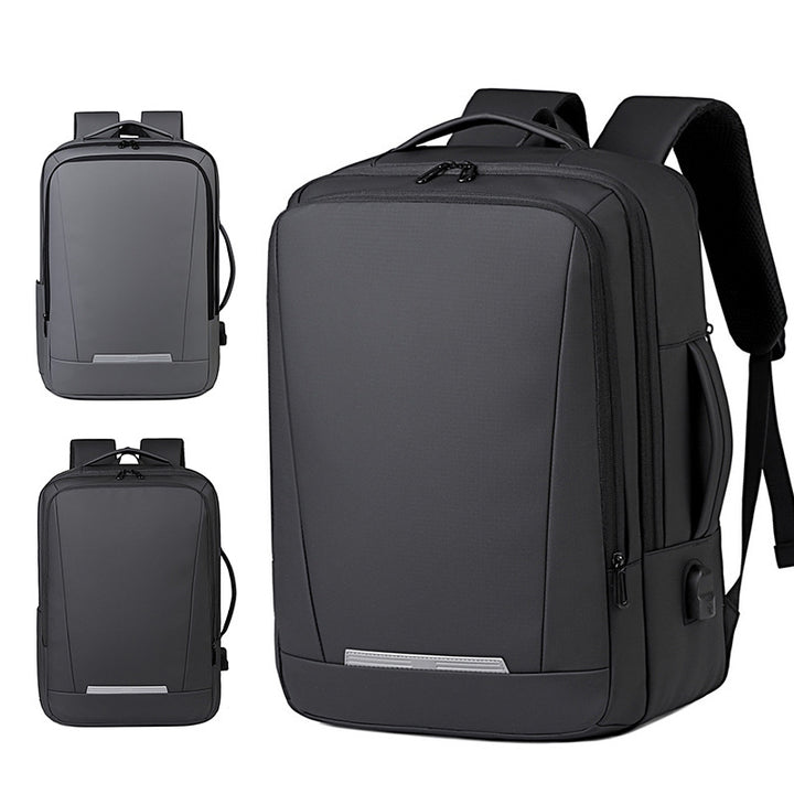 Elegant Business Backpack with Laptop Compartment and Practical Organizer Pockets Stornfield