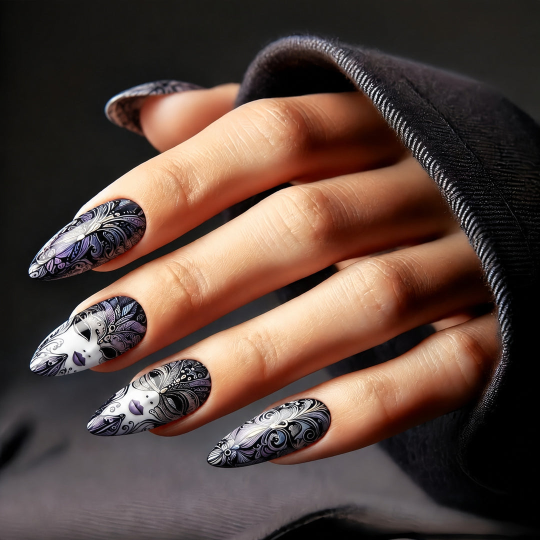 Creatively designed nail art Stornfield