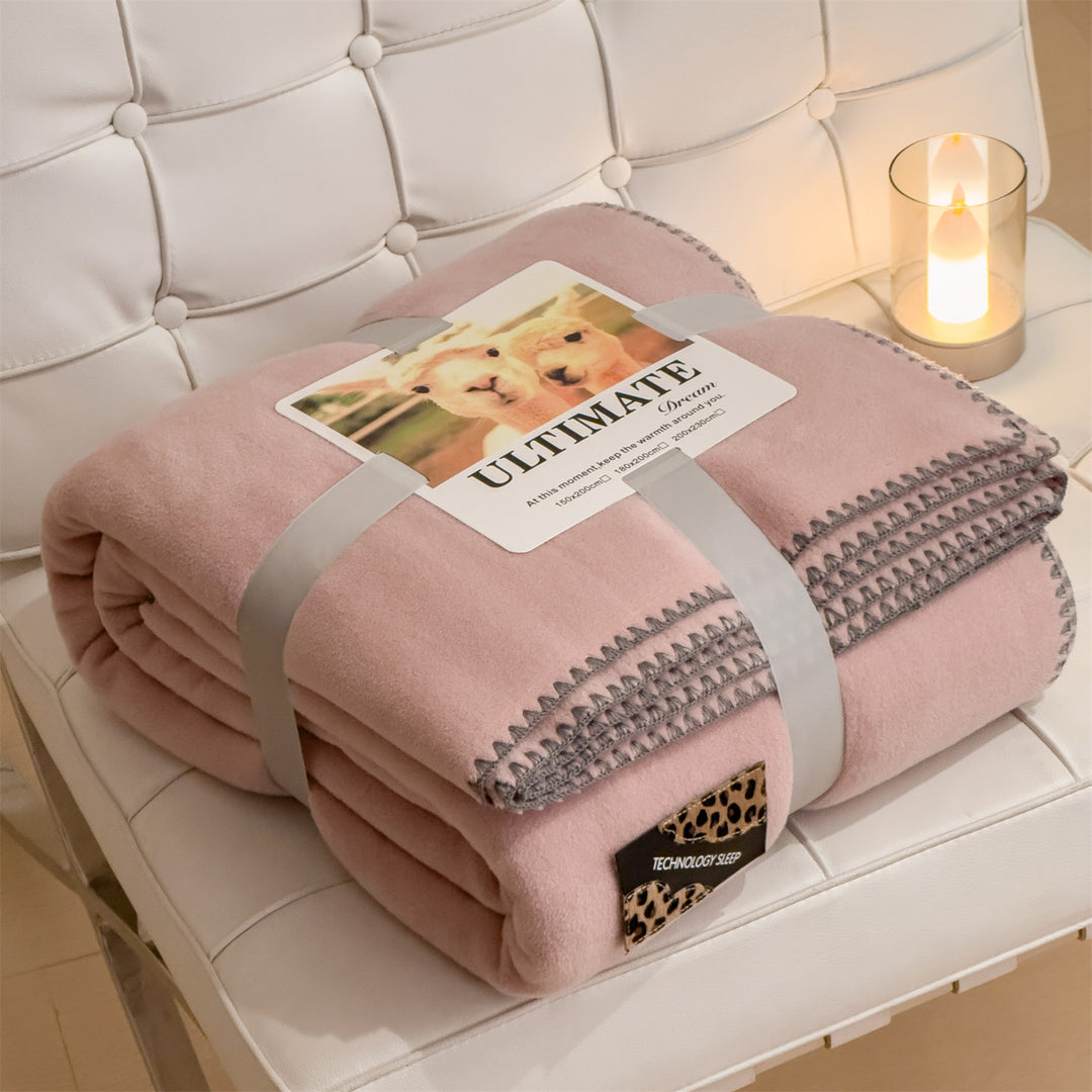Ultra-Soft Fleece Throw Blanket
