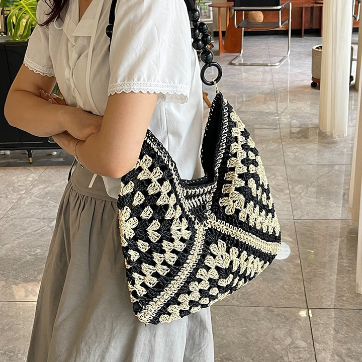 Handcrafted Woven Beach Tote