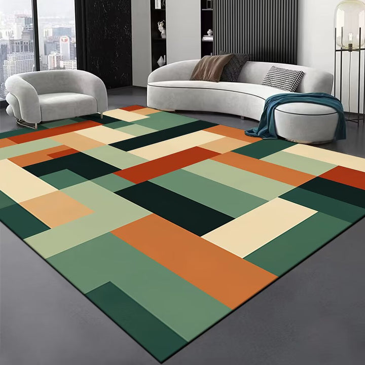 Abstract Swirl Area Rug Stornfield