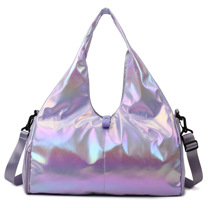 Iridescent Multi-Pocket Travel Tote Bag Stornfield