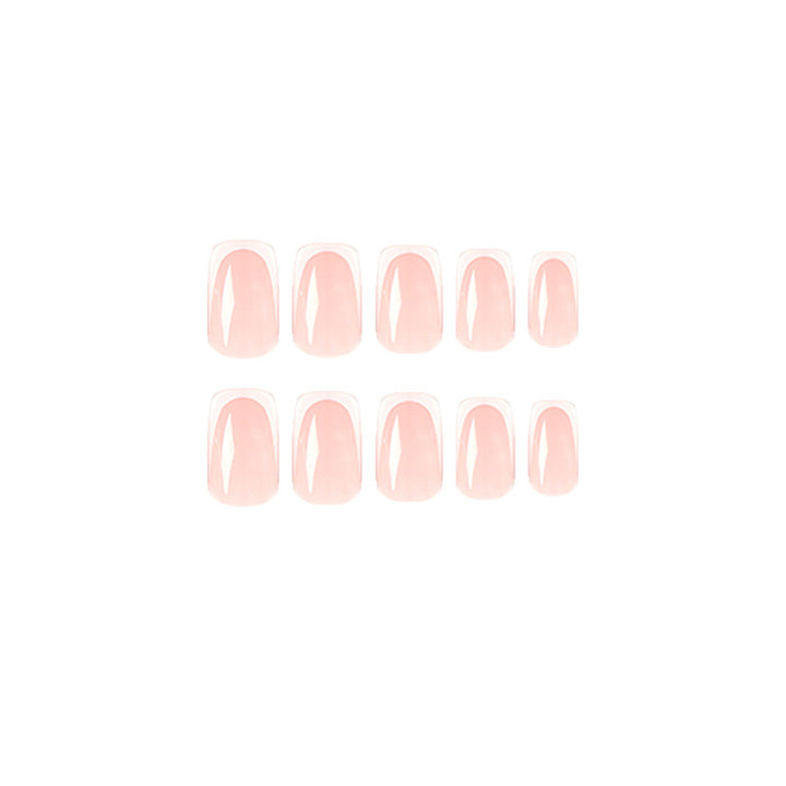 Acrylic nails with elegant French tip Stornfield