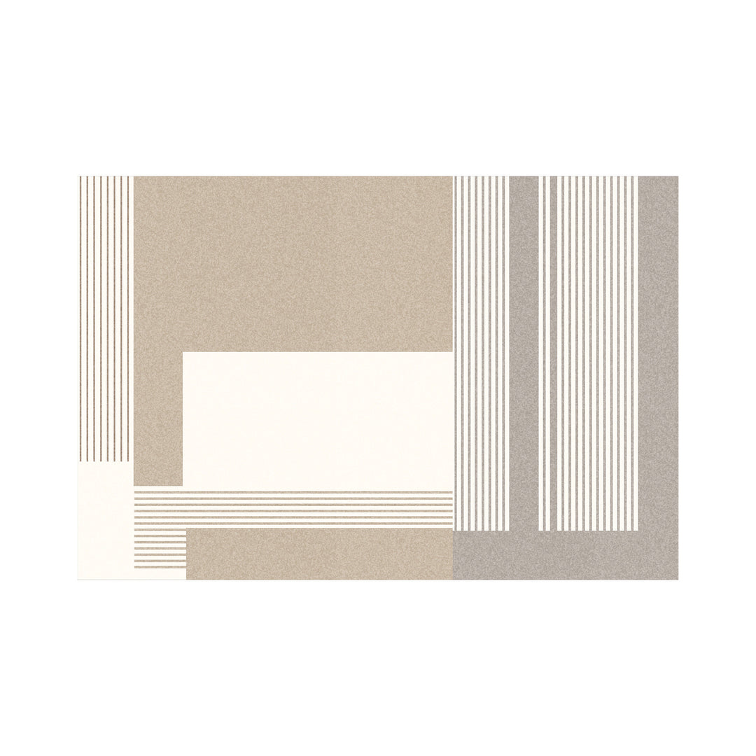 Textured Abstract Design Bath Mat Stornfield