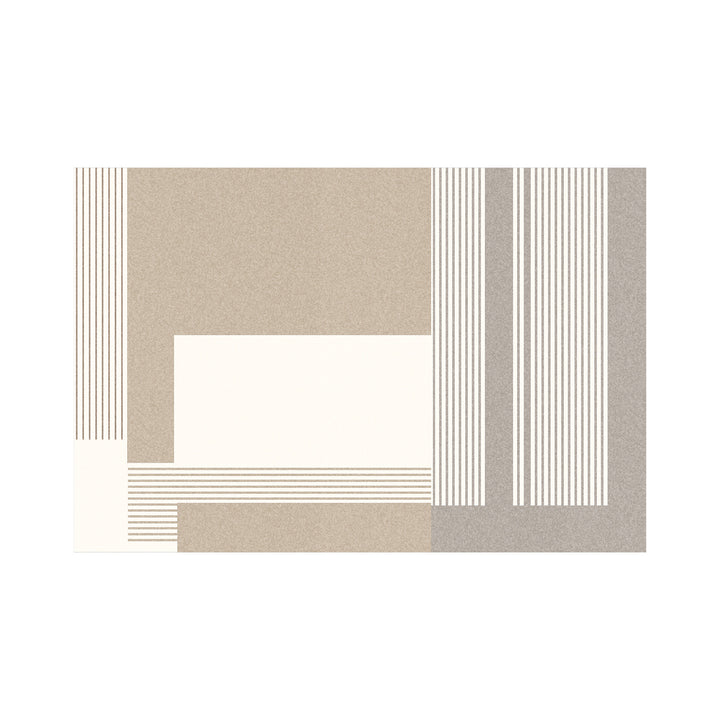 Textured Abstract Design Bath Mat Stornfield