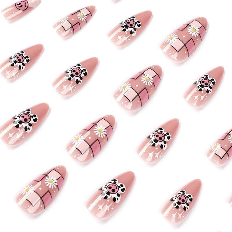Artful Nail Extensions with Playful Design and Unique Motifs Stornfield