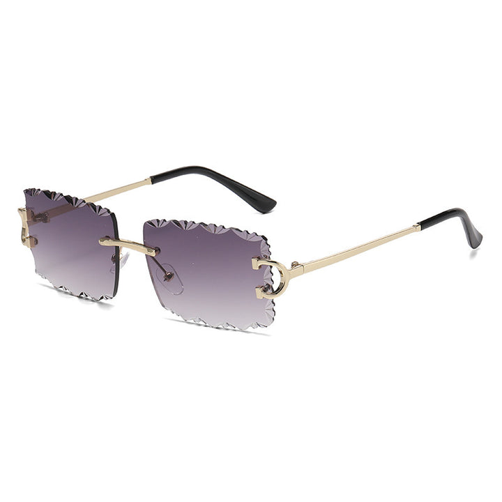 Ladies fashionable sunglasses with playful frame Stornfield