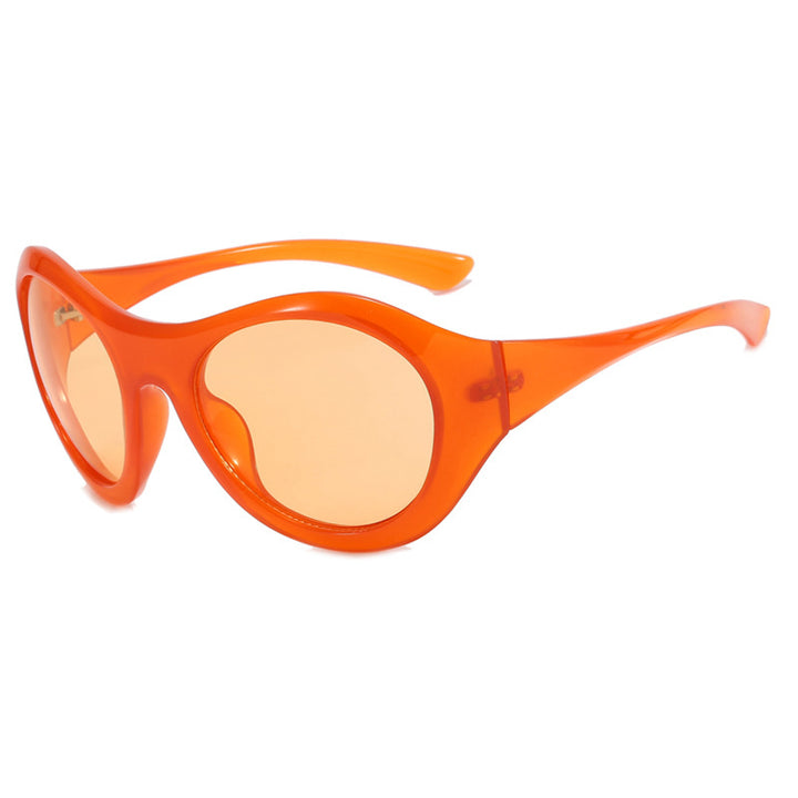 Ladies retro-inspired sunglasses with oversized frame and protective lenses Stornfield