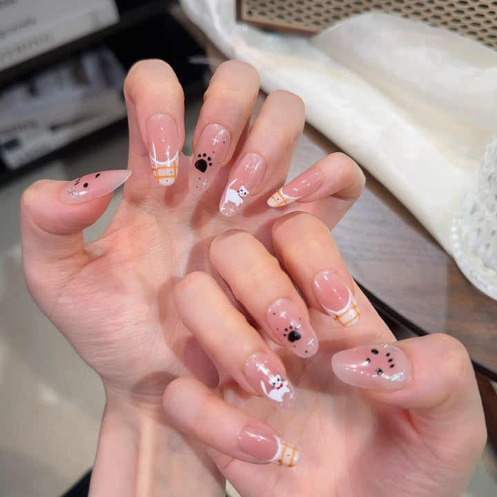 Playful Themed Press-On Nail Set Stornfield