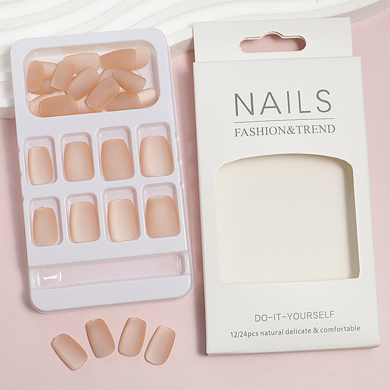 DIY Natural Finish Press-On Nail Tips Stornfield