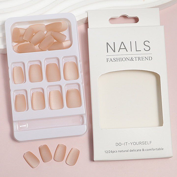 DIY Natural Finish Press-On Nail Tips Stornfield