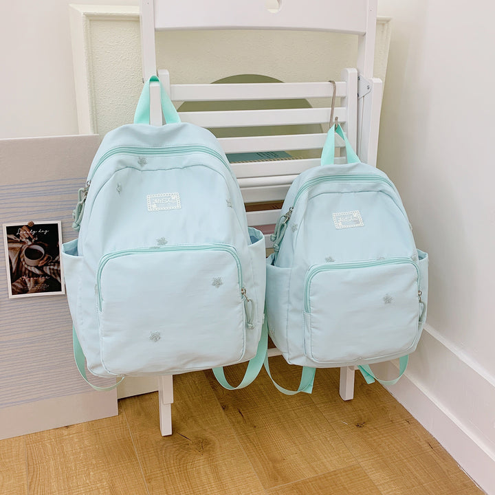 Embroidered Lightweight Casual Backpack Stornfield