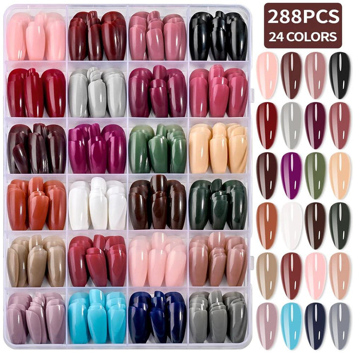 Premium Soft Gel Press-On Nail Tips Collection Stornfield