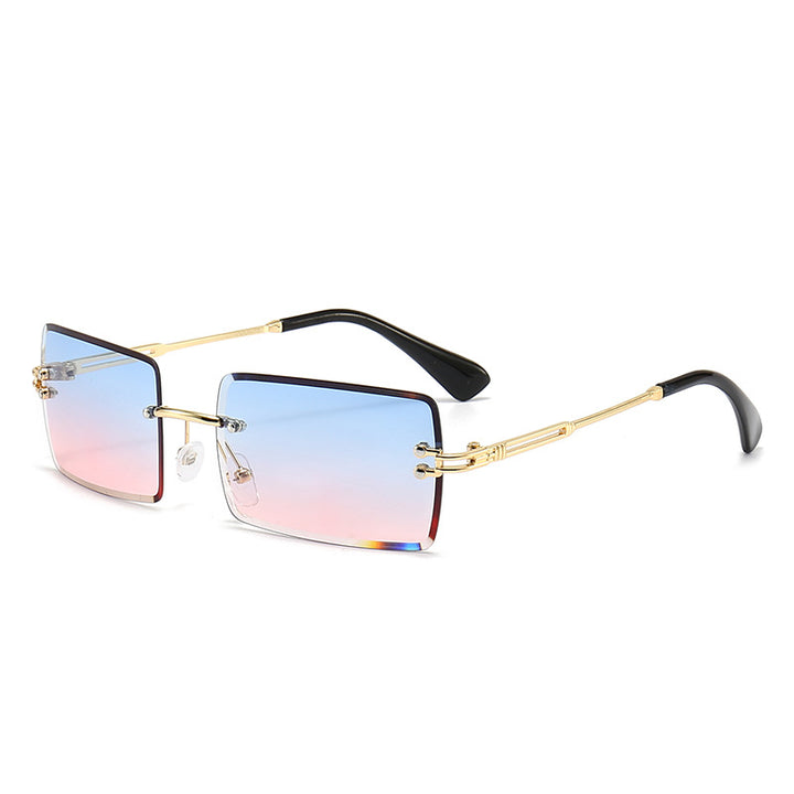 Women's fashionable rectangular sunglasses with gradient lenses Stornfield