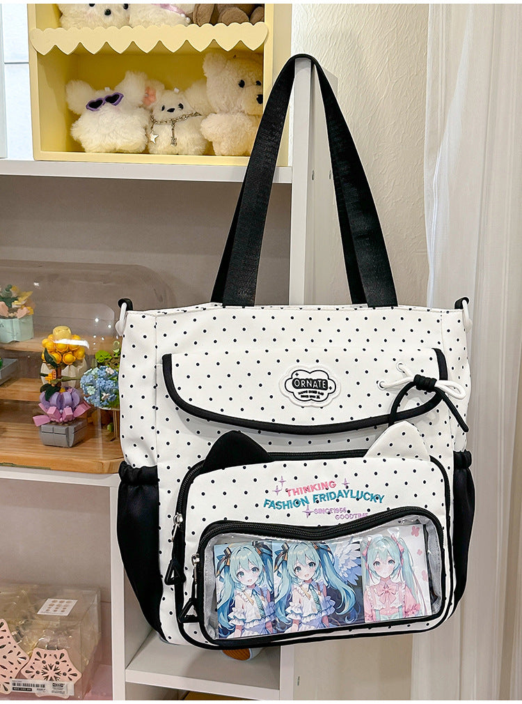Casual Stylish Tote School Backpack Stornfield