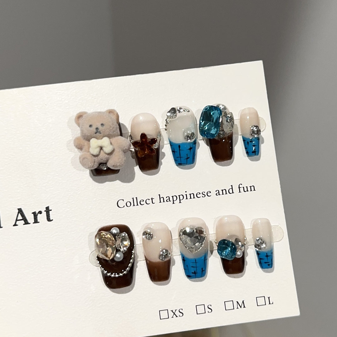 Whimsical Themed Press-On Nail Set