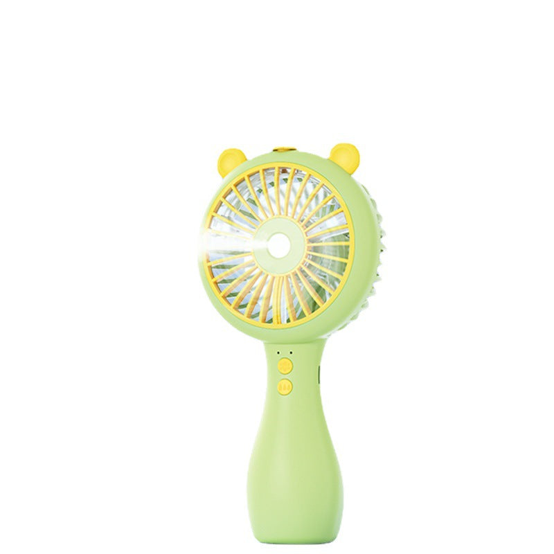 Women portable handheld fan with cat ears and ergonomic Stornfield