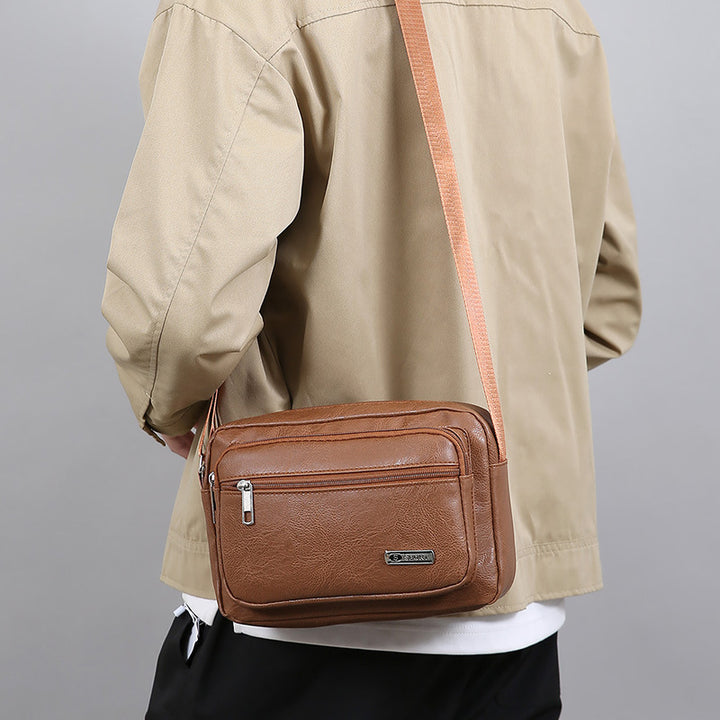 Premium Leather Messenger Bag Stornfield
