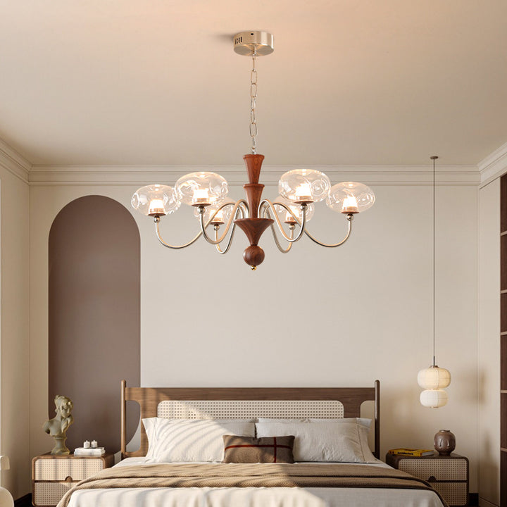 Vintage-Style Multi-Arm Chandelier
