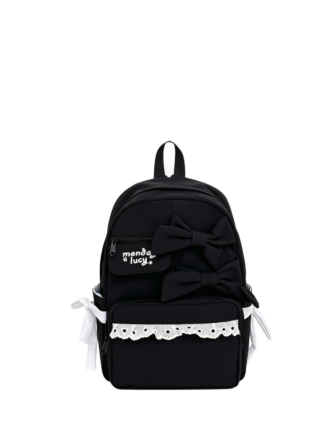 Cute Bow-Accent School Backpack Stornfield