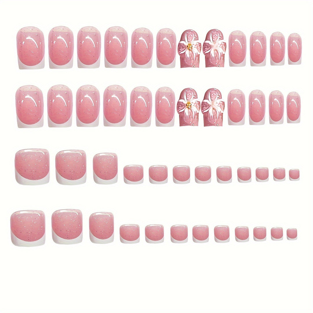 Decorative Floral Nail Art Stornfield