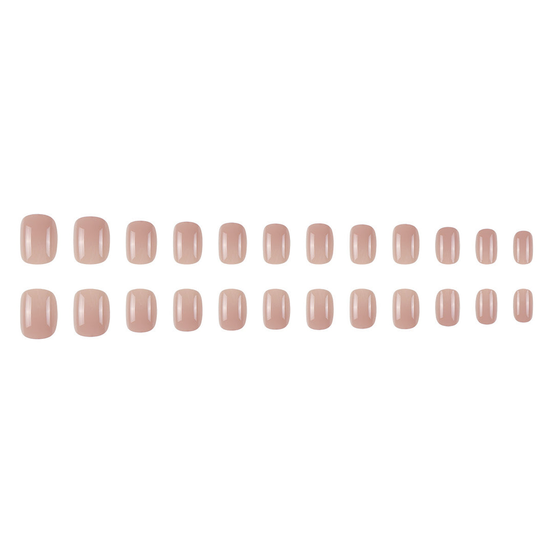 Elegant Glossy Press-On Nail Set Stornfield