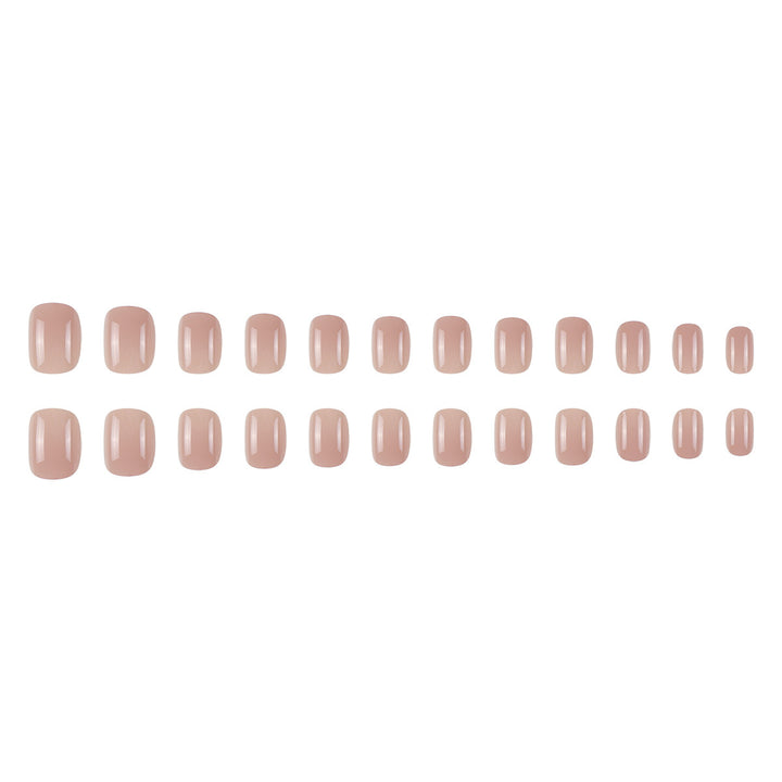Elegant Glossy Press-On Nail Set Stornfield