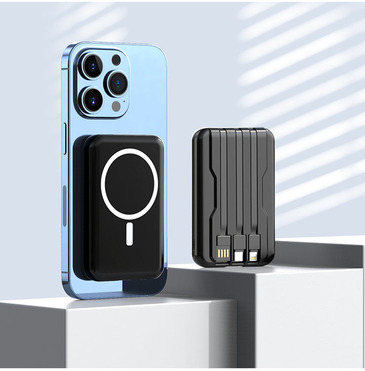 Portable Magsafe Powerbank with Integrated Fast Charging Function Stornfield