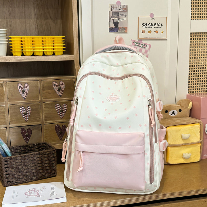 Creative Star-Printed Casual Backpack Stornfield