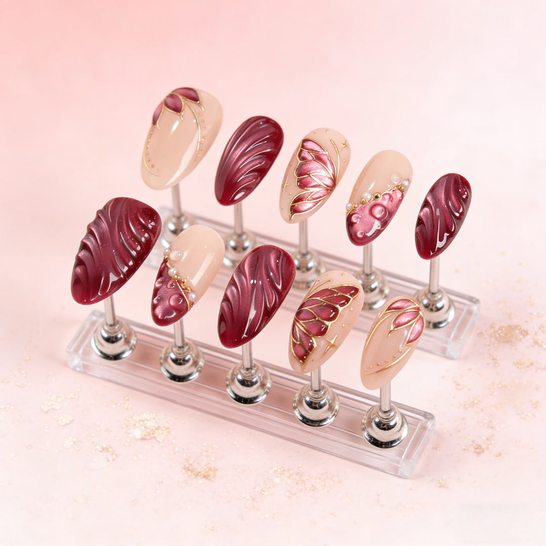 Decorative Press-On Nail Enhancements Stornfield 1789915539