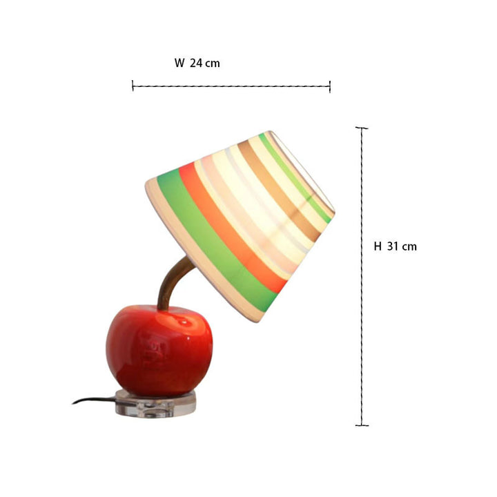 Artistic Apple-Shaped Table Lamp