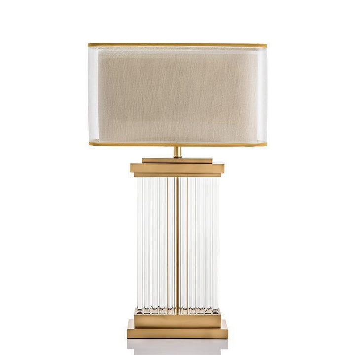 Modern Decorative Table Lamp with Crystal Accents