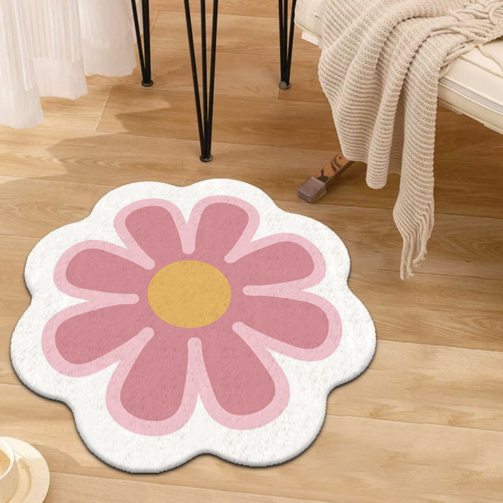 Educational Alphabet Round Rug