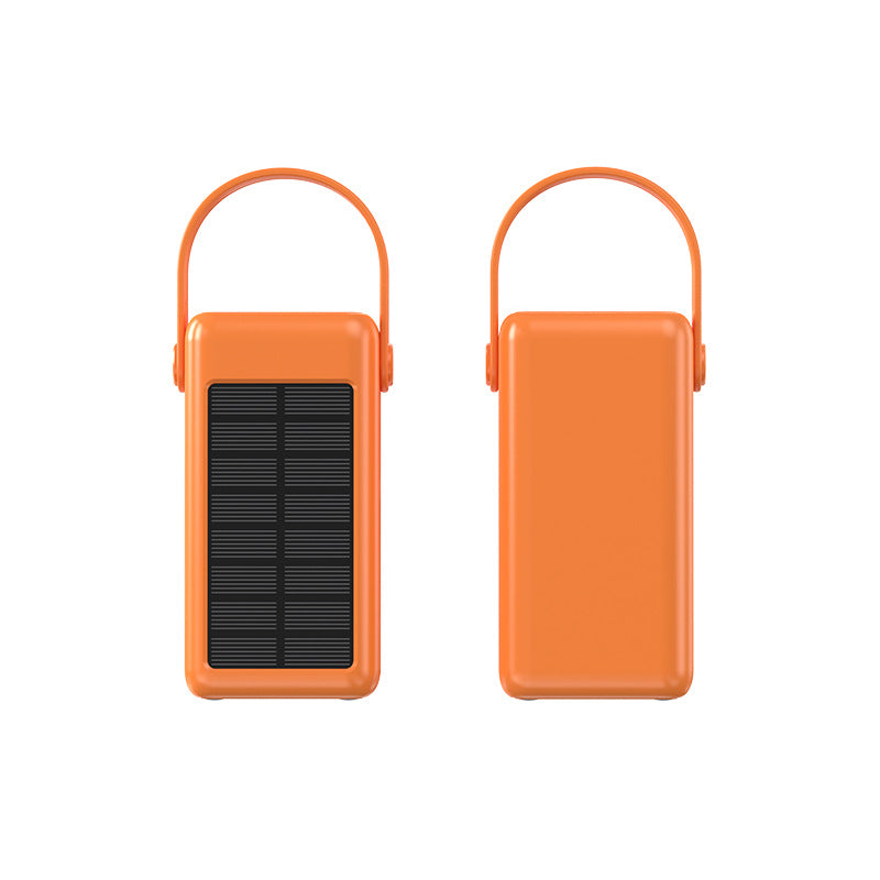 Wearable Solar Power Bank with Multifunctional Charging Options Stornfield