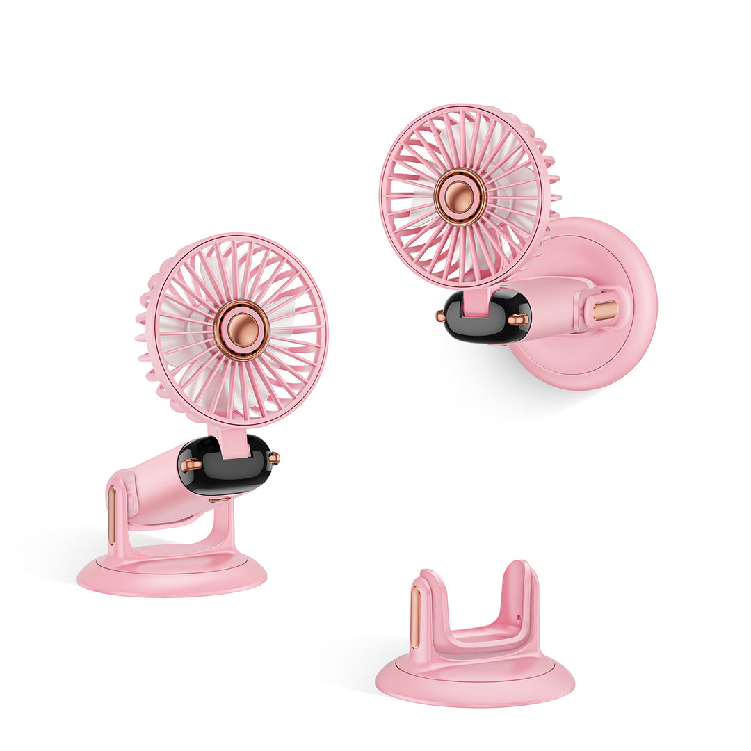 Portable Oscillating Mini Fan with Adjustable Mount Stornfield