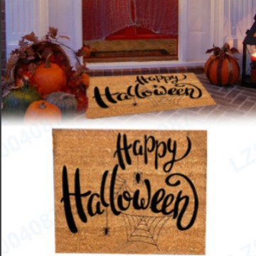 Halloween-Themed Decorative Doormat