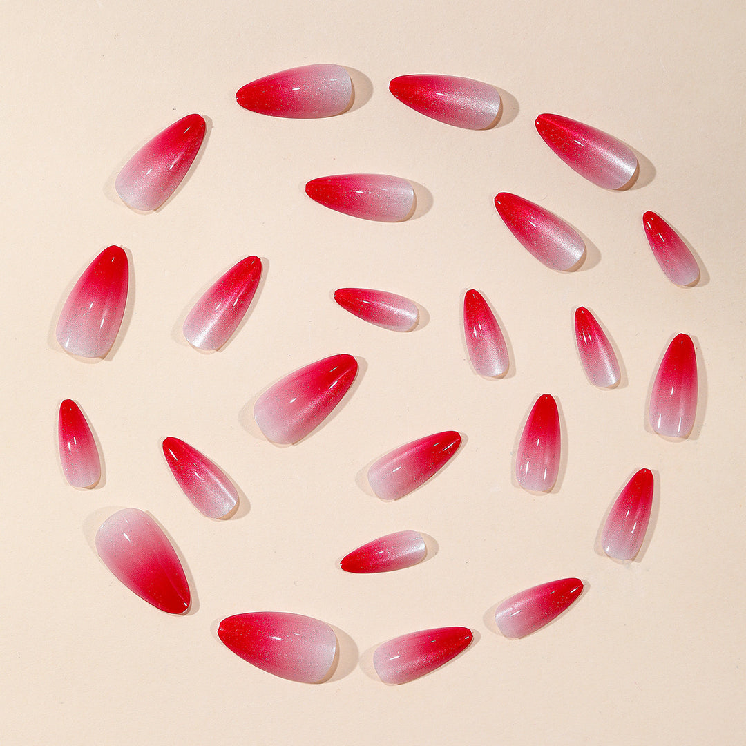 Ombre Stiletto Nail Art Extensions Stornfield