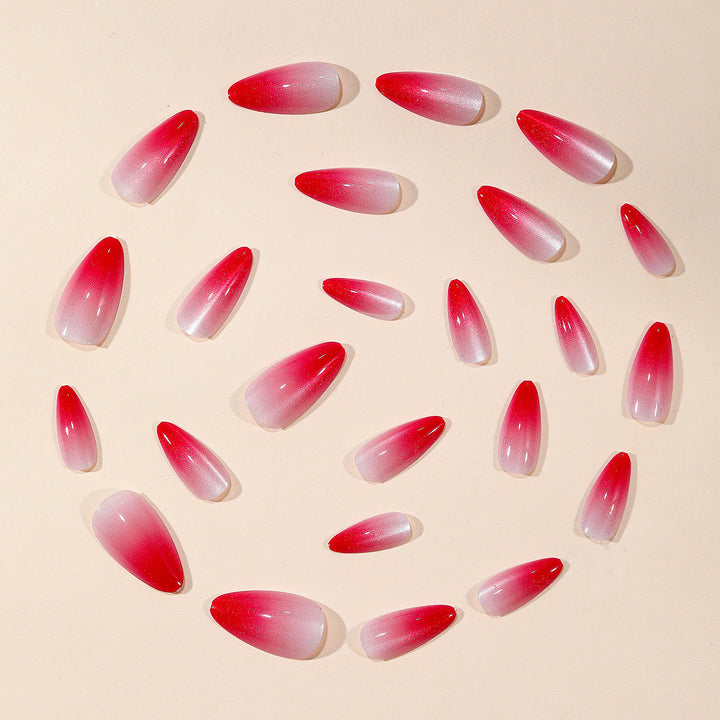Ombre Stiletto Nail Art Extensions Stornfield