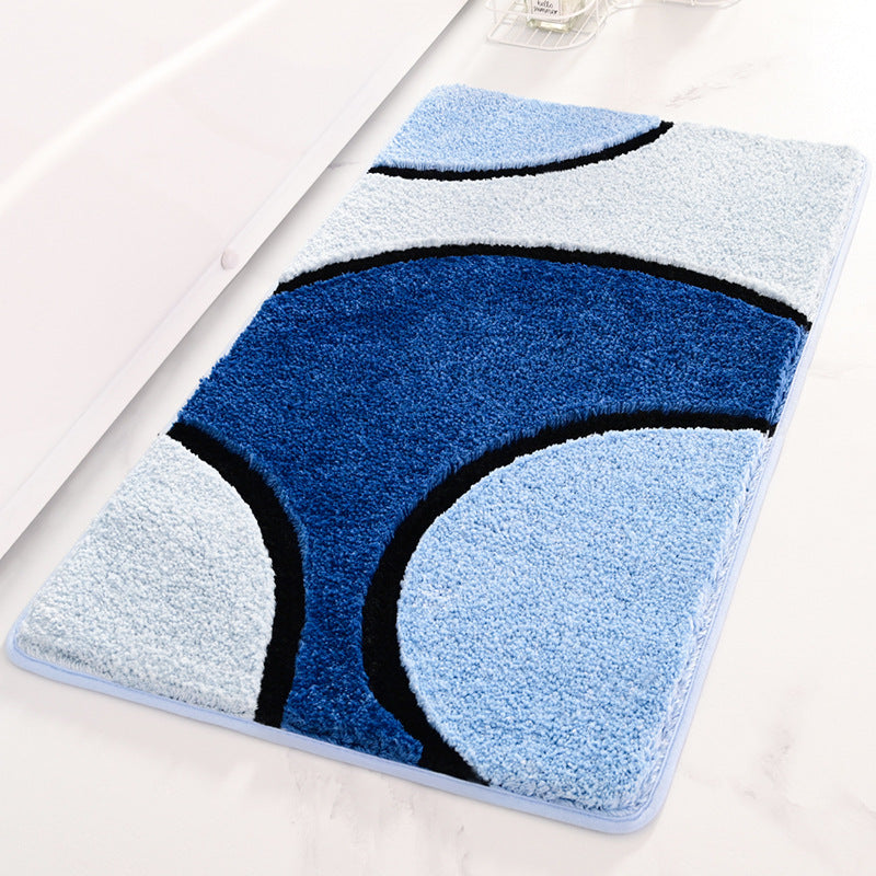 Artistic Patterned Bath Mat