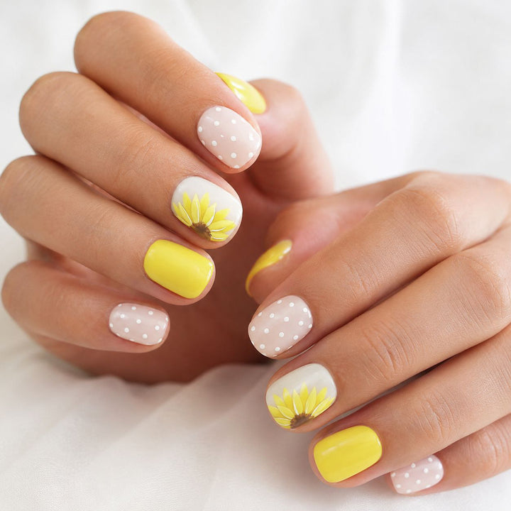 Creative Floral Nail Art Design Stornfield